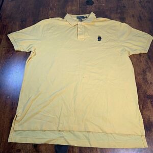 Mens Ralph lauren‎ Polo shirt bear XXL 2XL short sleeves (READ)